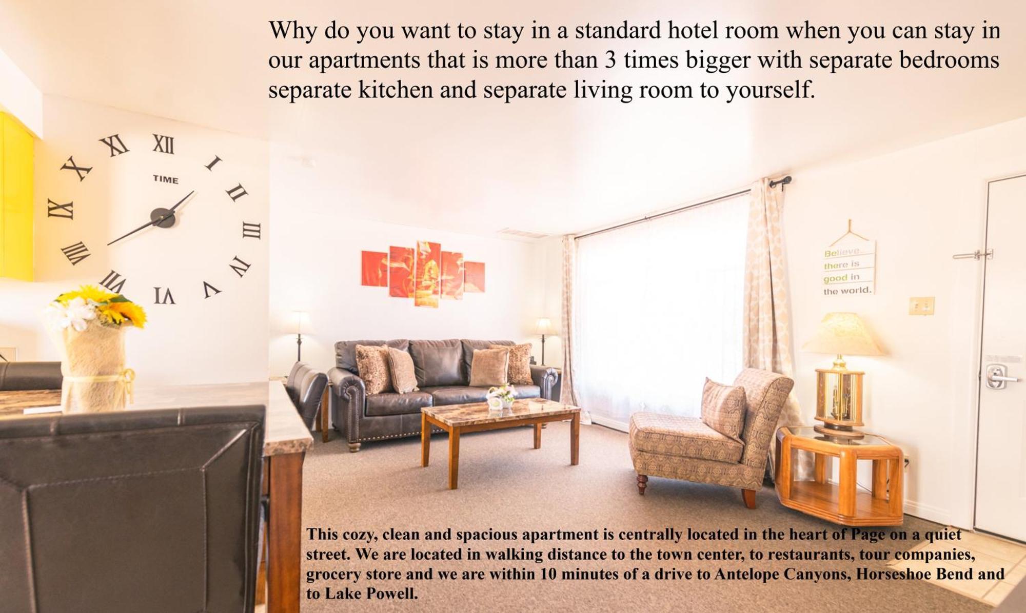 1 Or 3 Bedroom Apartment With Full Kitchen Page Luaran gambar